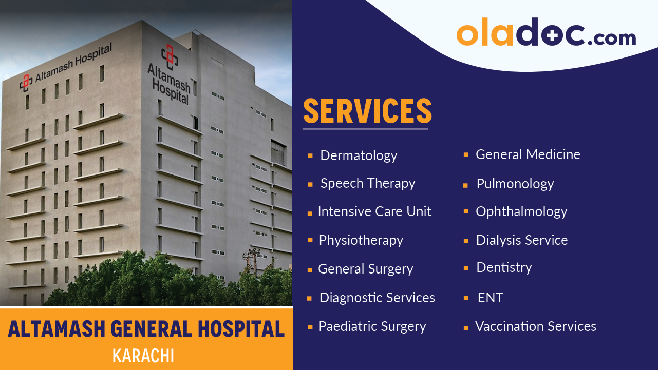 Services Offered by Altamash General Hospital Karachi
